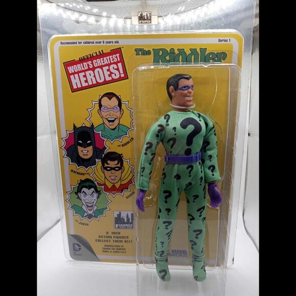 World's Greatest Heroes Series One - The Riddler -  2013 - Figures Toy Company - Picture 1 of 3